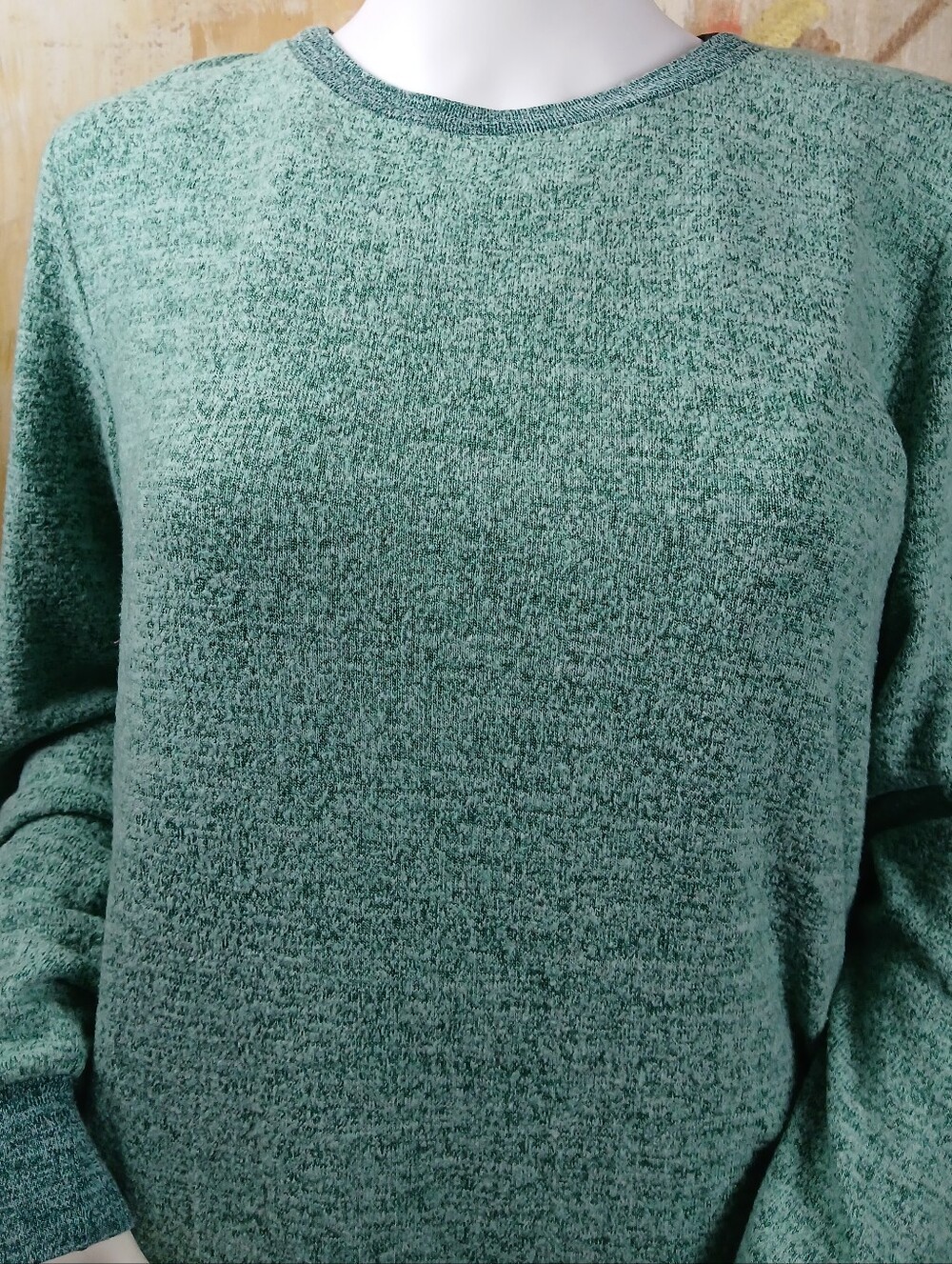 Cozy Women's Seafoam Green Knit Sweater